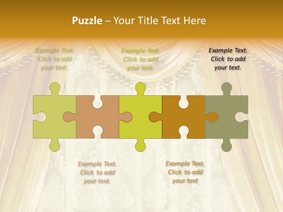 Curtain Luxury PowerPoint Template