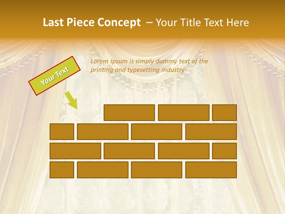 Curtain Luxury PowerPoint Template