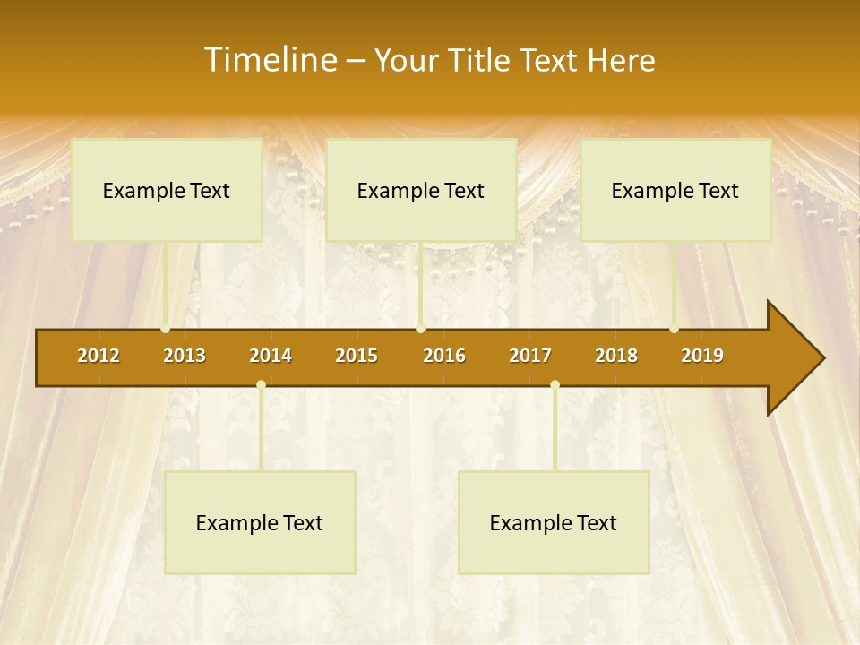Curtain Luxury PowerPoint Template