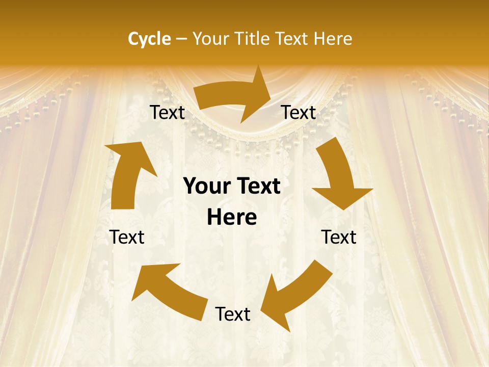 Curtain Luxury PowerPoint Template