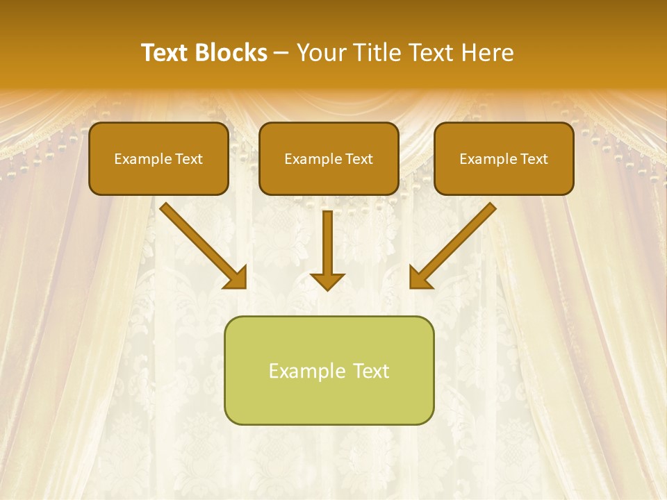 Curtain Luxury PowerPoint Template