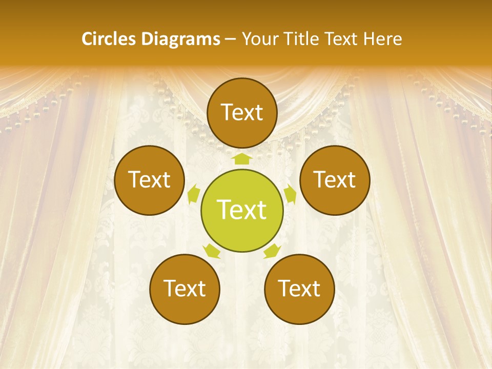 Curtain Luxury PowerPoint Template