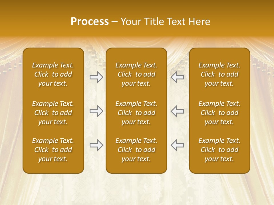 Curtain Luxury PowerPoint Template