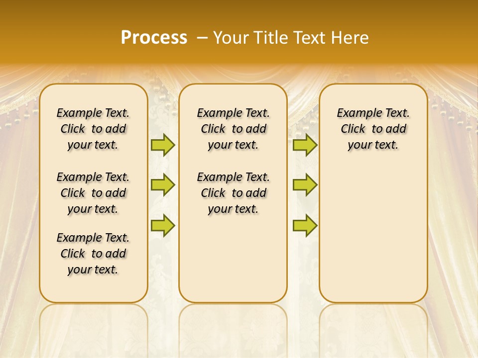 Curtain Luxury PowerPoint Template