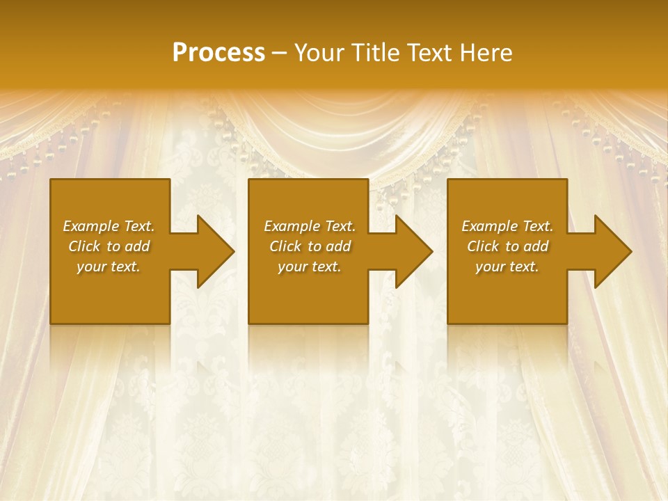 Curtain Luxury PowerPoint Template