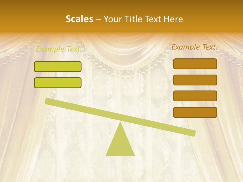 Curtain Luxury PowerPoint Template