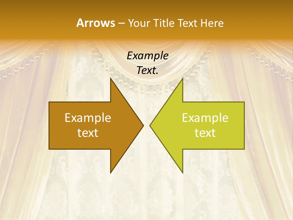 Curtain Luxury PowerPoint Template
