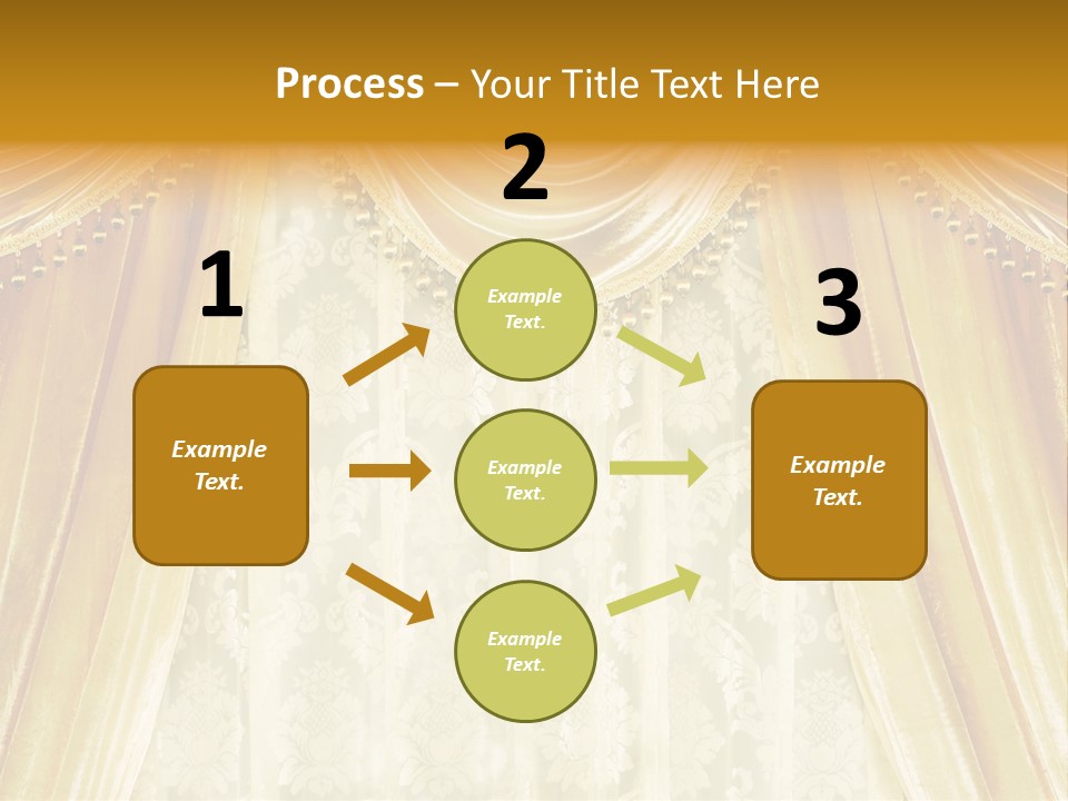 Curtain Luxury PowerPoint Template