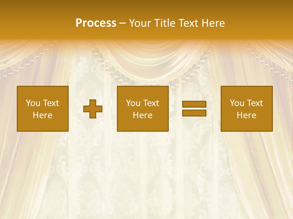 Curtain Luxury PowerPoint Template
