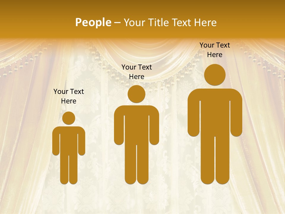 Curtain Luxury PowerPoint Template