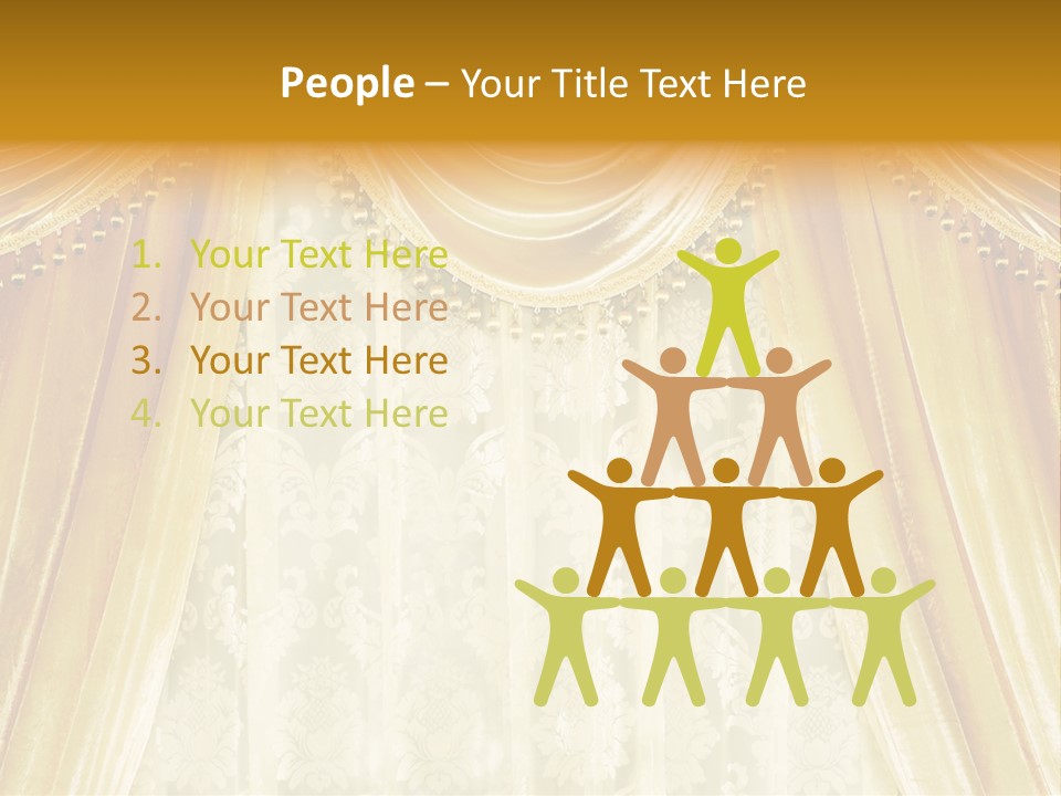 Curtain Luxury PowerPoint Template