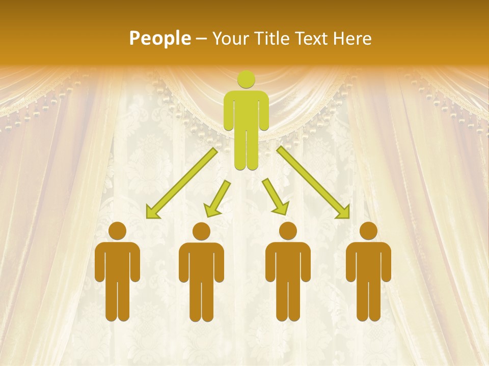 Curtain Luxury PowerPoint Template