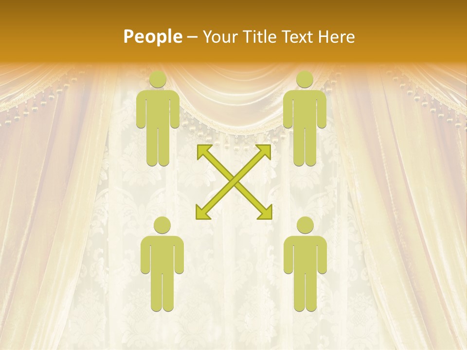 Curtain Luxury PowerPoint Template