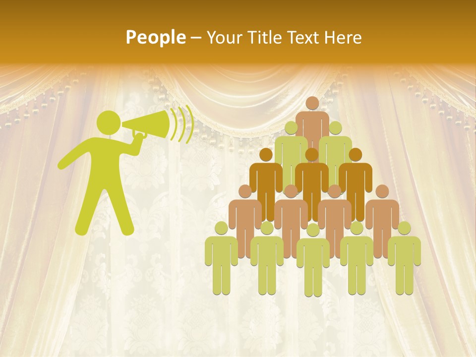 Curtain Luxury PowerPoint Template