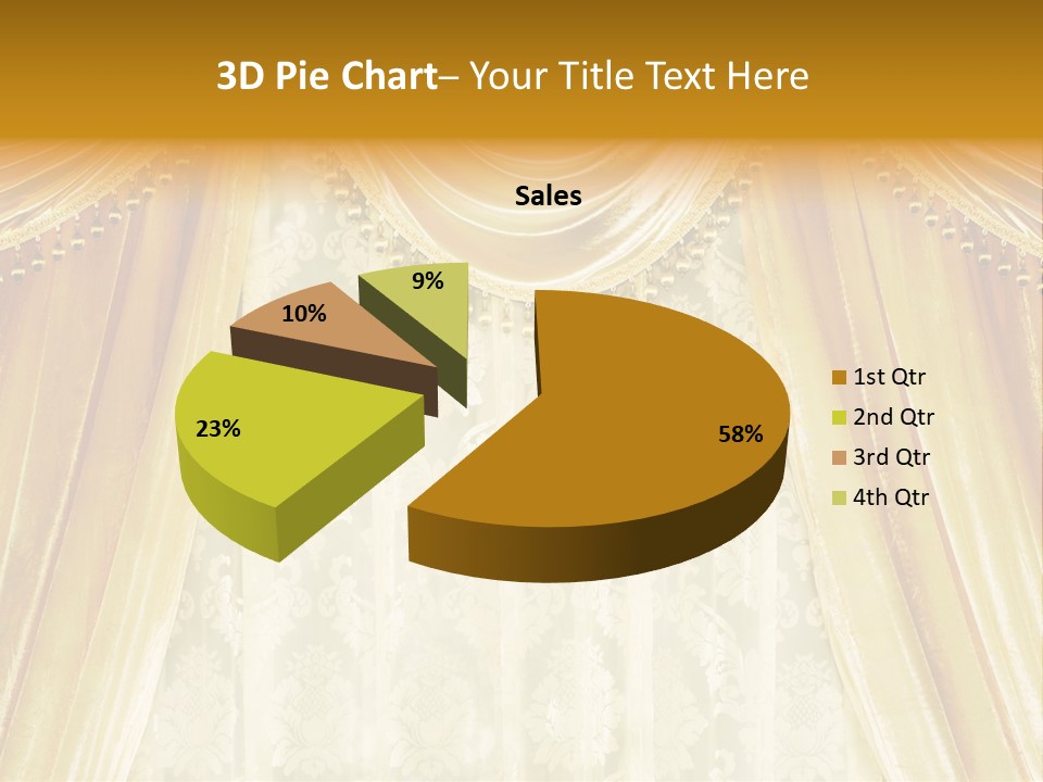Curtain Luxury PowerPoint Template
