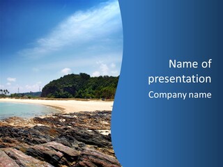 Water Pacific Village PowerPoint Template