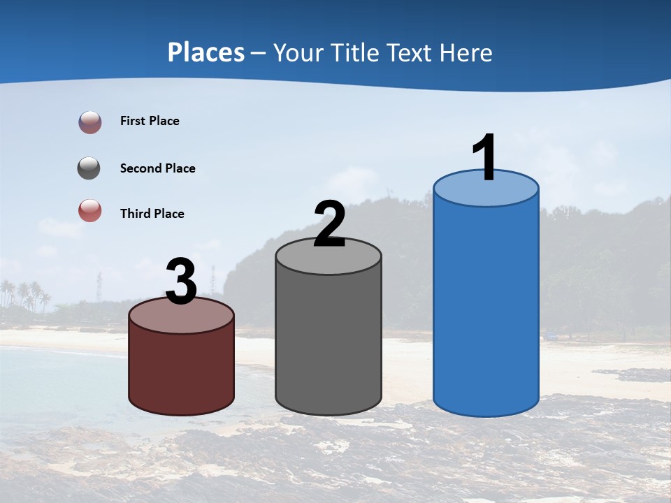 Water Pacific Village PowerPoint Template