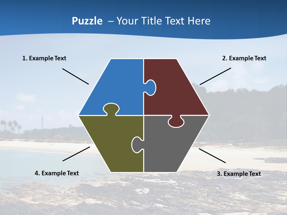 Water Pacific Village PowerPoint Template