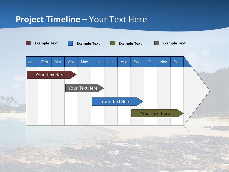 Water Pacific Village PowerPoint Template