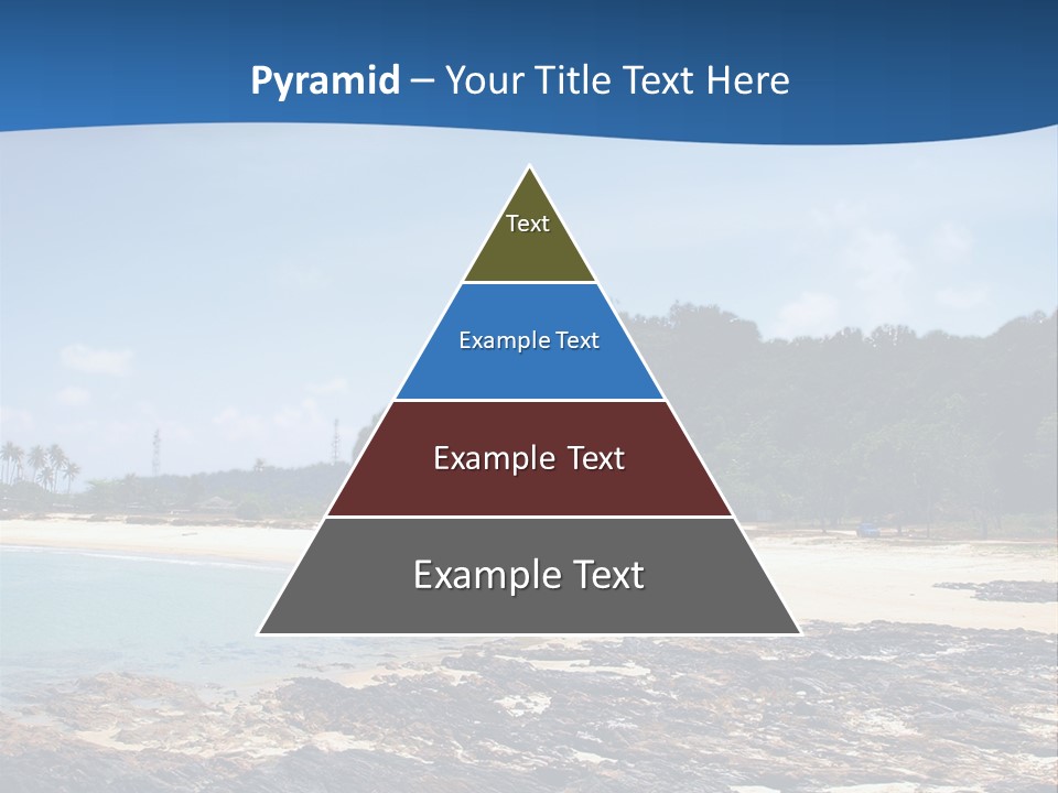 Water Pacific Village PowerPoint Template