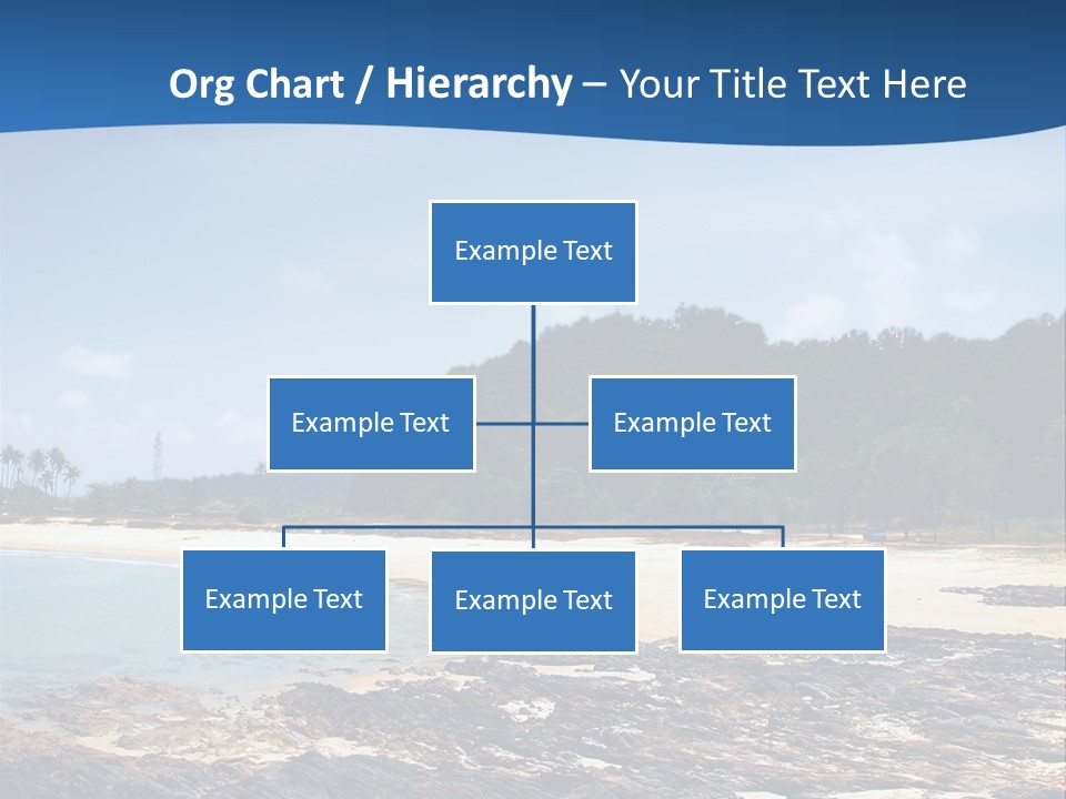 Water Pacific Village PowerPoint Template