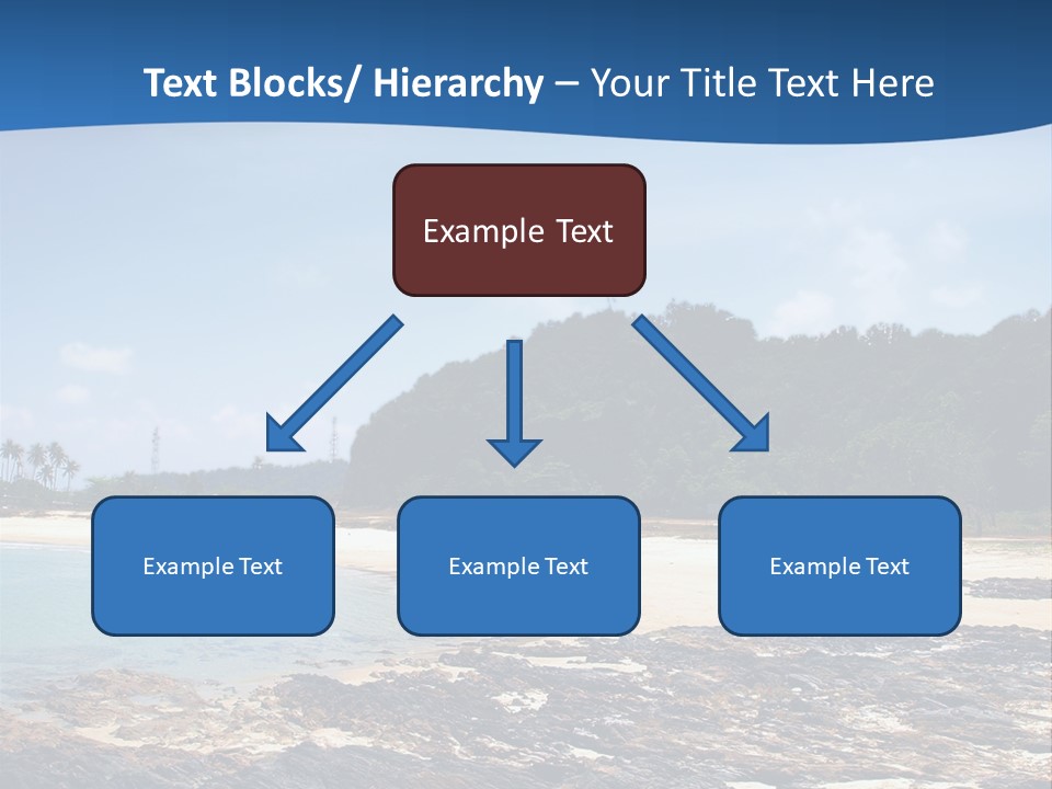 Water Pacific Village PowerPoint Template