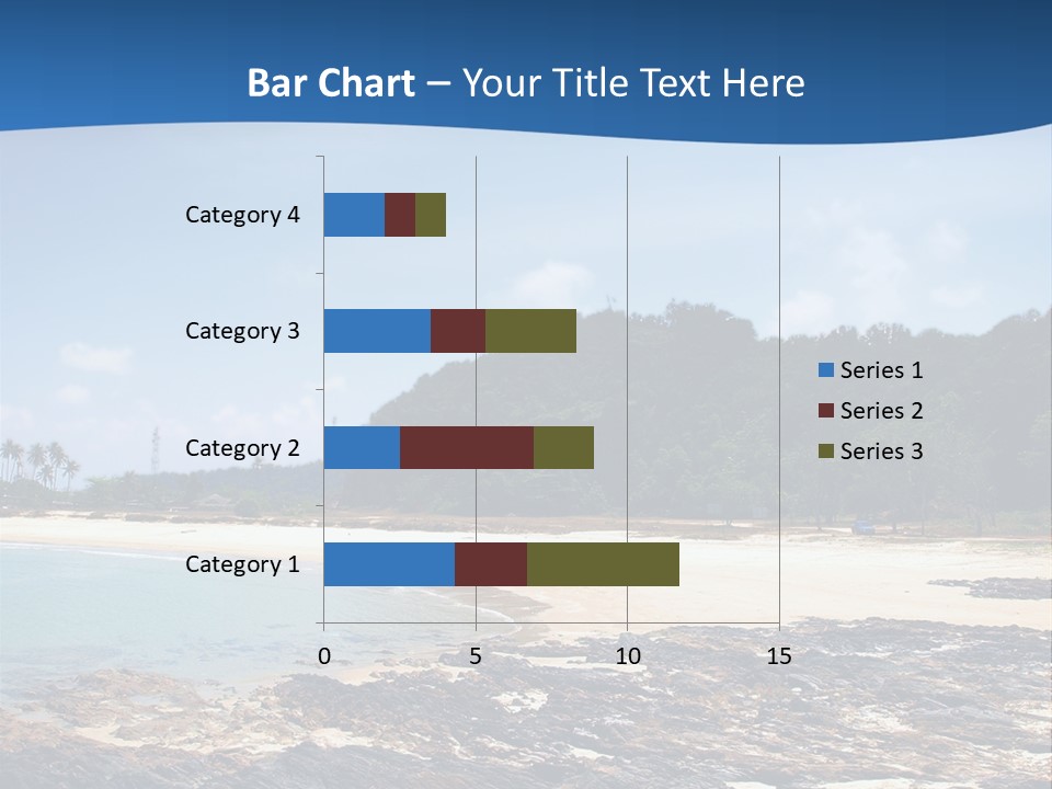 Water Pacific Village PowerPoint Template