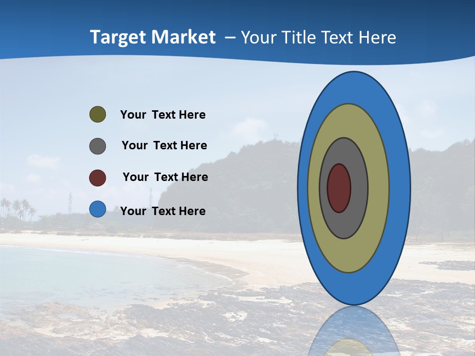 Water Pacific Village PowerPoint Template