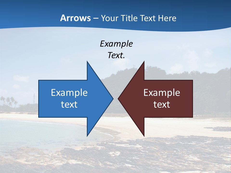 Water Pacific Village PowerPoint Template