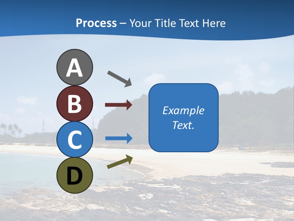 Water Pacific Village PowerPoint Template