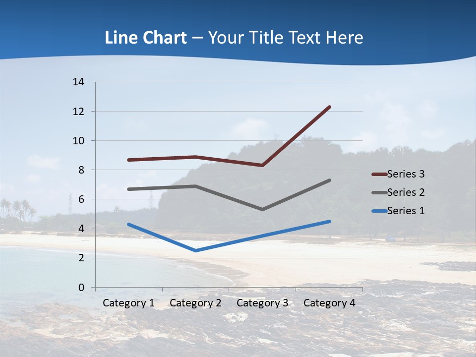 Water Pacific Village PowerPoint Template