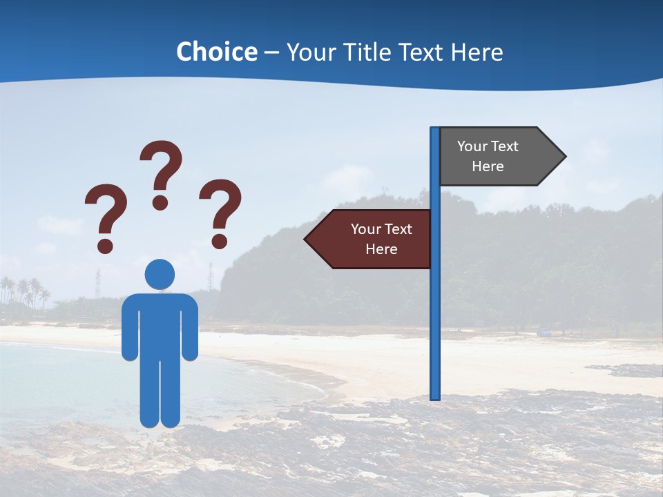 Water Pacific Village PowerPoint Template