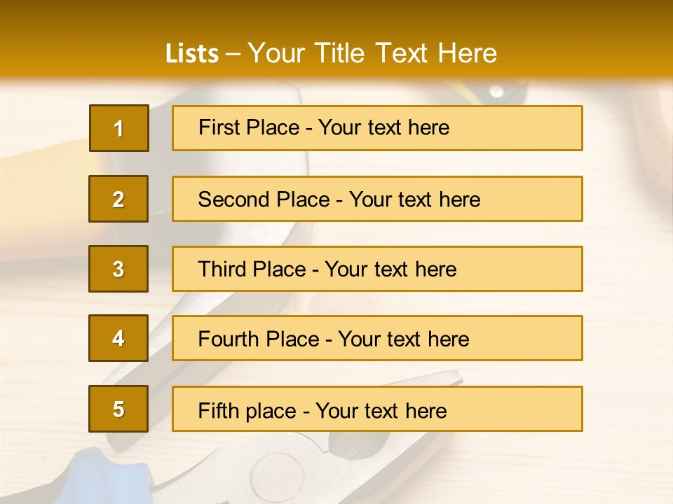 Image Equipment Nobody PowerPoint Template