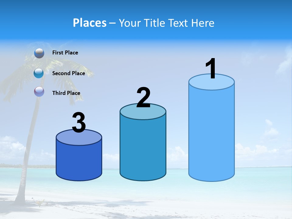 Caribbean Beach PowerPoint Template