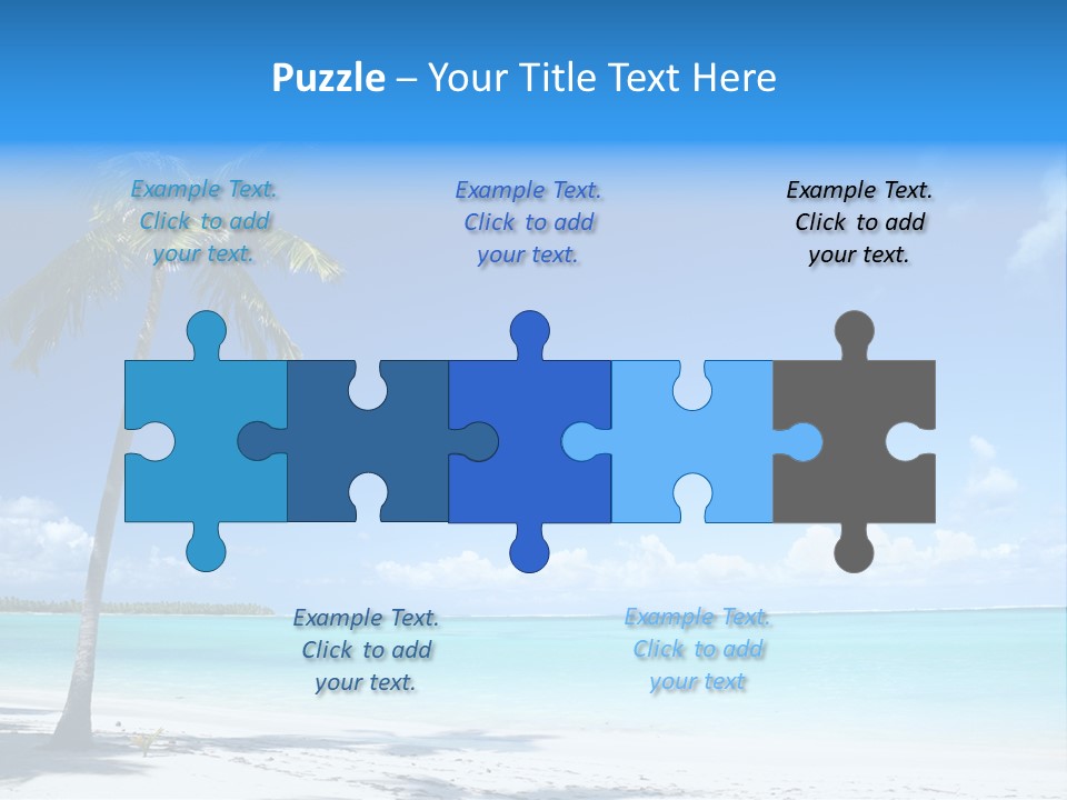 Caribbean Beach PowerPoint Template