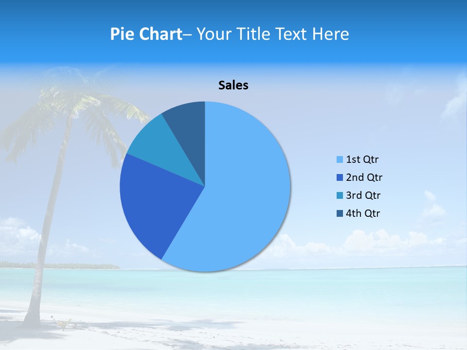 Caribbean Beach PowerPoint Template