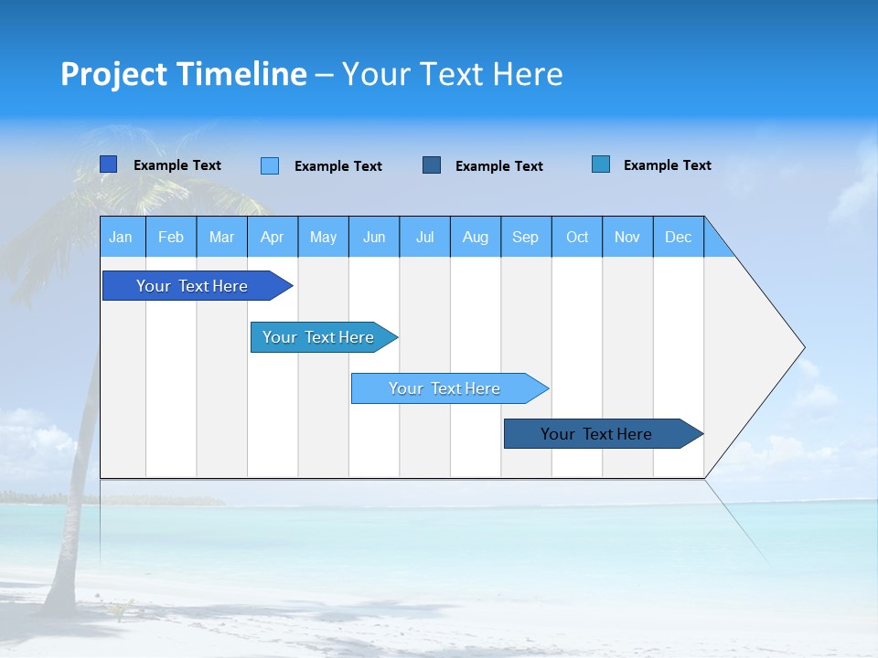 Caribbean Beach PowerPoint Template