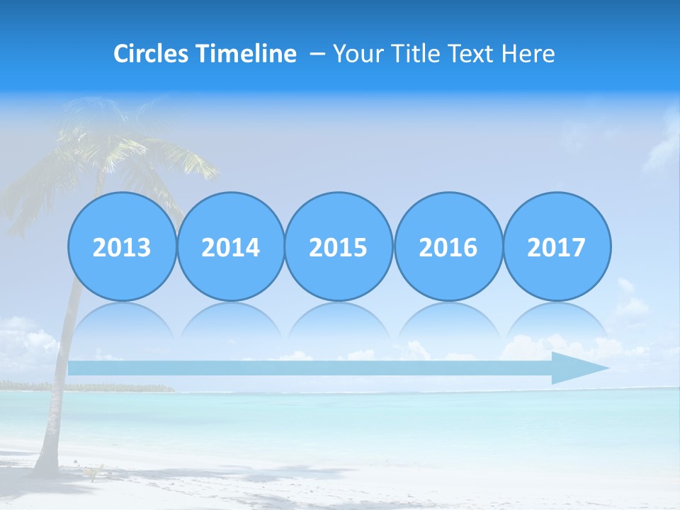 Caribbean Beach PowerPoint Template