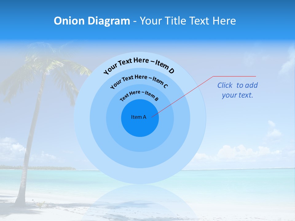 Caribbean Beach PowerPoint Template