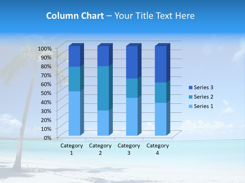 Caribbean Beach PowerPoint Template