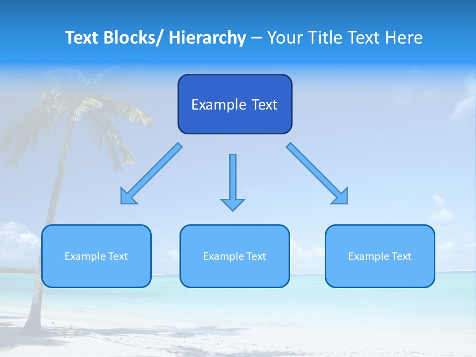Caribbean Beach PowerPoint Template
