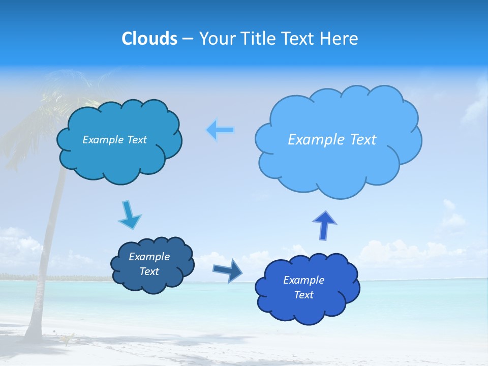 Caribbean Beach PowerPoint Template