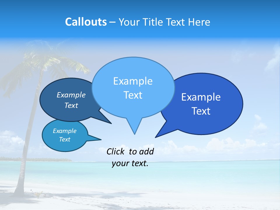 Caribbean Beach PowerPoint Template