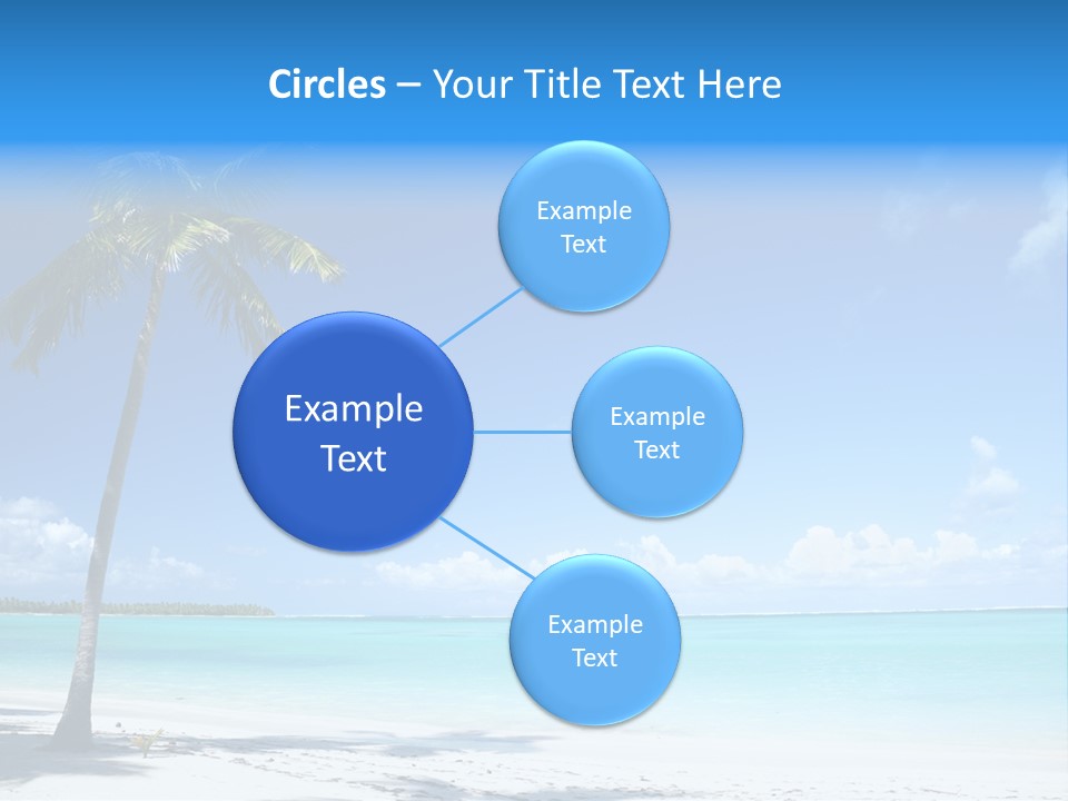 Caribbean Beach PowerPoint Template