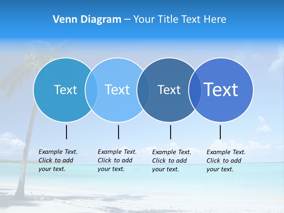 Caribbean Beach PowerPoint Template