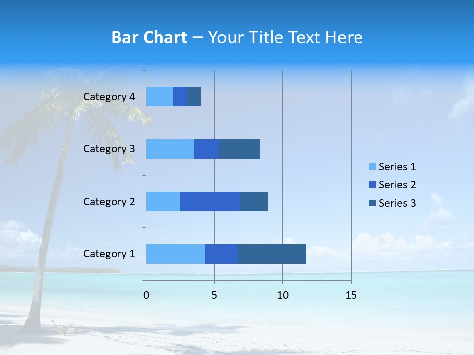 Caribbean Beach PowerPoint Template
