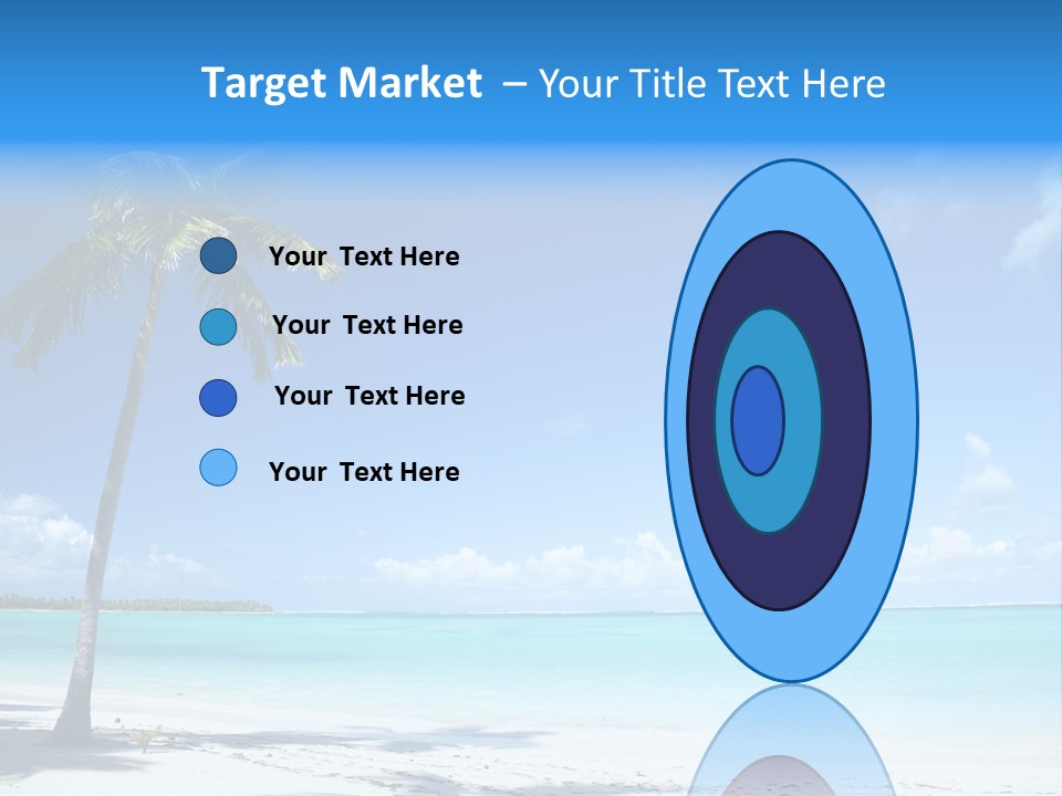 Caribbean Beach PowerPoint Template