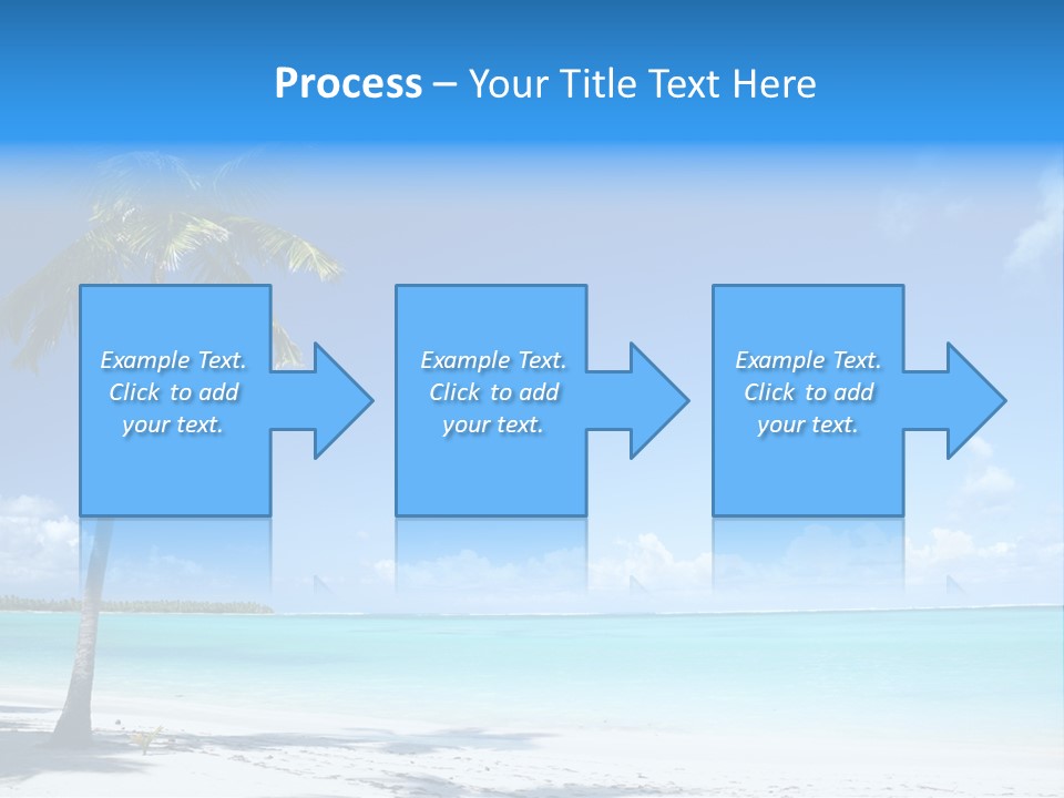 Caribbean Beach PowerPoint Template
