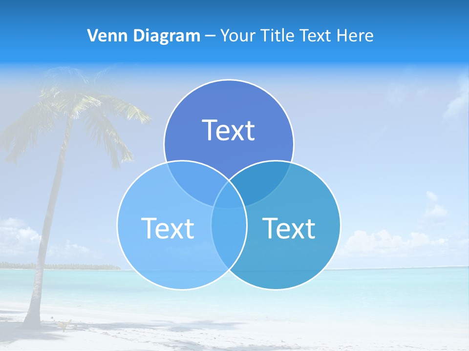 Caribbean Beach PowerPoint Template