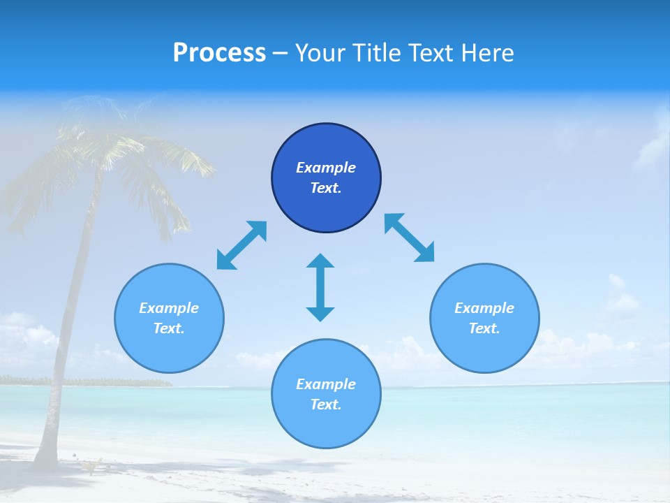 Caribbean Beach PowerPoint Template